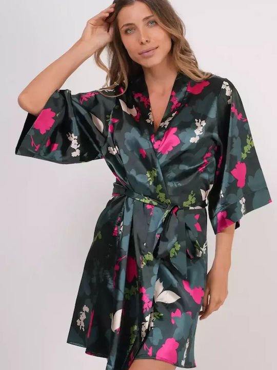 Bonatti Winter Women's Robe Green Sorella
