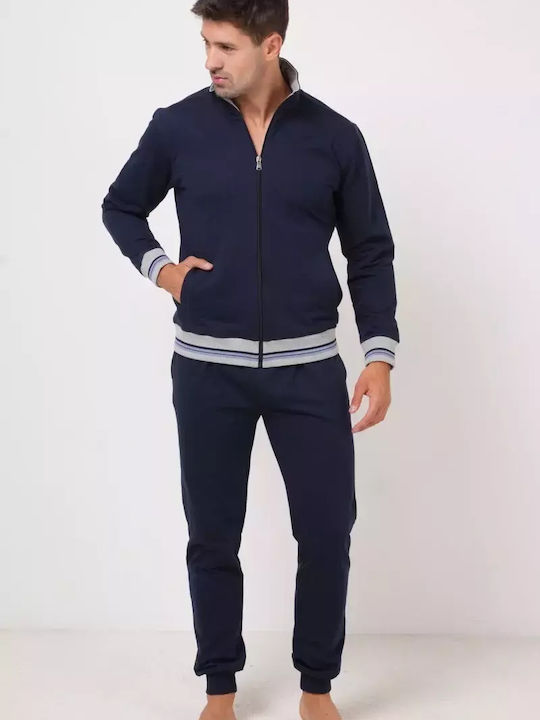 Bonatti Χειμερινή Ανδρική Πιτζάμα Navy Μπλε