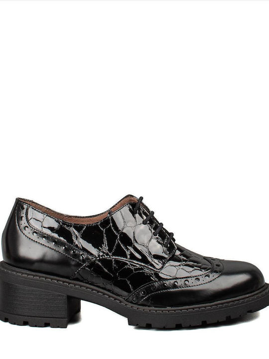 Damen Oxfords in Schwarz Farbe