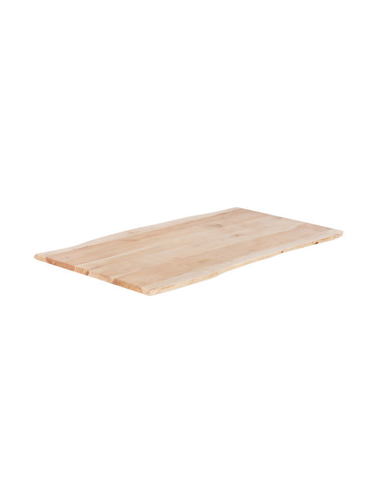 HomeMarkt Boho Επιφάνεια Τραπεζιού από Μασίφ Ξύλο 140x80x4cm HM8465.21 HomeMarkt Boho Επιφάνεια Τραπεζιού από Μασίφ Ξύλο 140x80x4cm HM8465.21