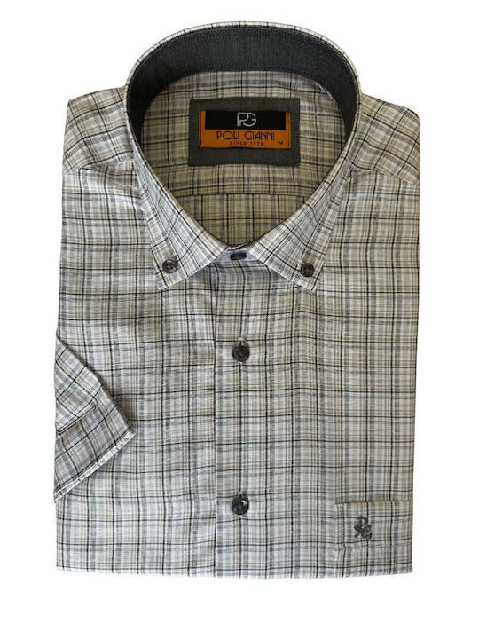 Poligianni Cotton Shirt Beige