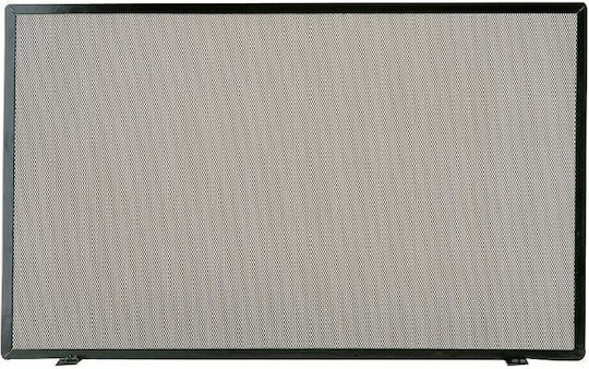 Zogometal 601 Μεταλλικό Προστατευτικό Τζακιού 80x50cm Μαύρο Πατίνα Χαλκός