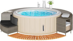 vidaXL Spa / Υδρομασάζ 365615