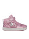 Serena Kinder Sneakers Hoch mit Klettverschluss Rosa