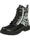 Kids Boots with Zipper Black