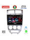 Lenovo Auto-Audiosystem Dodge Kaliber 2006-2012 (Bluetooth/USB/AUX/WiFi/GPS/Apple-Carplay/Android-Auto) mit Touchscreen 10"