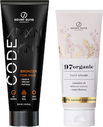 7Suns Cosmetics Code For Men + Hand Cream Κρέμα 2τμχ 7Suns Cosmetics Code For Men + Hand Cream Κρέμα 2τμχ