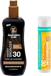 Australian Gold Spray Gel Spf30 + Protective Li...