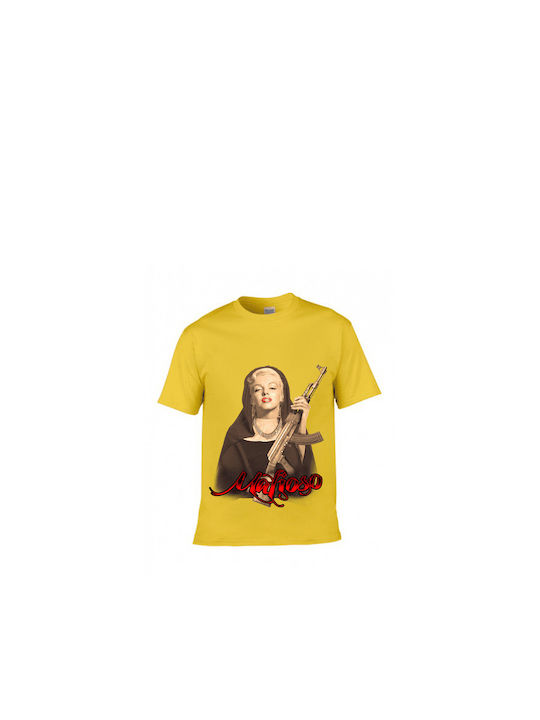 Gildan T-shirt Yellow