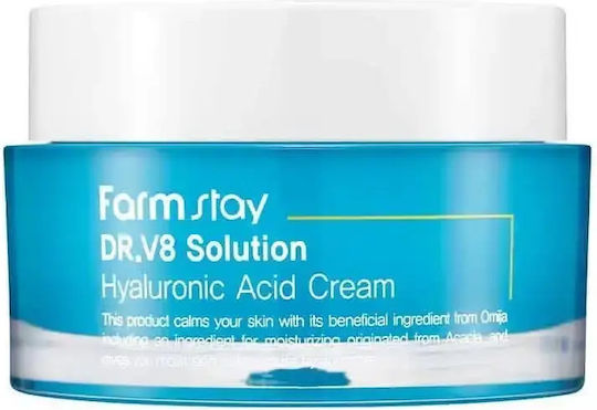 Farm Stay Cremă Hidratantă de Față de Noapte cu Acid Hialuronic 50ml