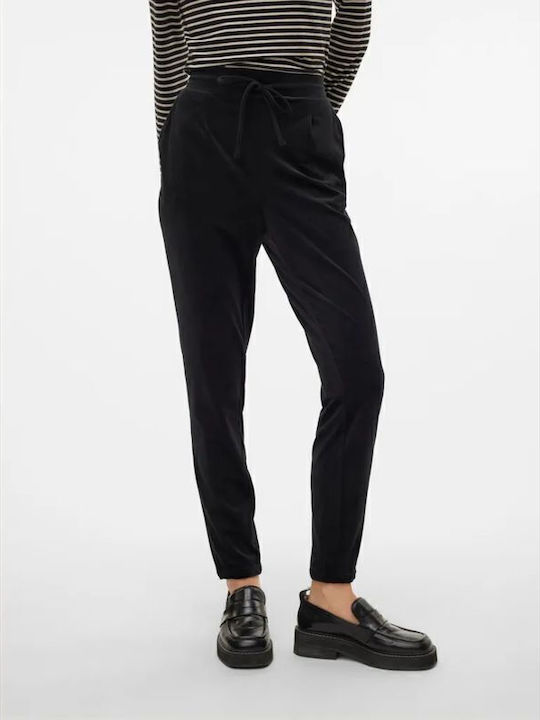 Vero Moda Дамско Текстил Панталон с Ластик с Ши...
