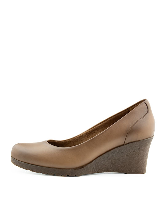 Ragazza Leather Brown Heels