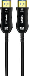 MediaRange MRCS223 HDMI 2.0 HDMI мъжки - HDMI мъжки 15м Черен
