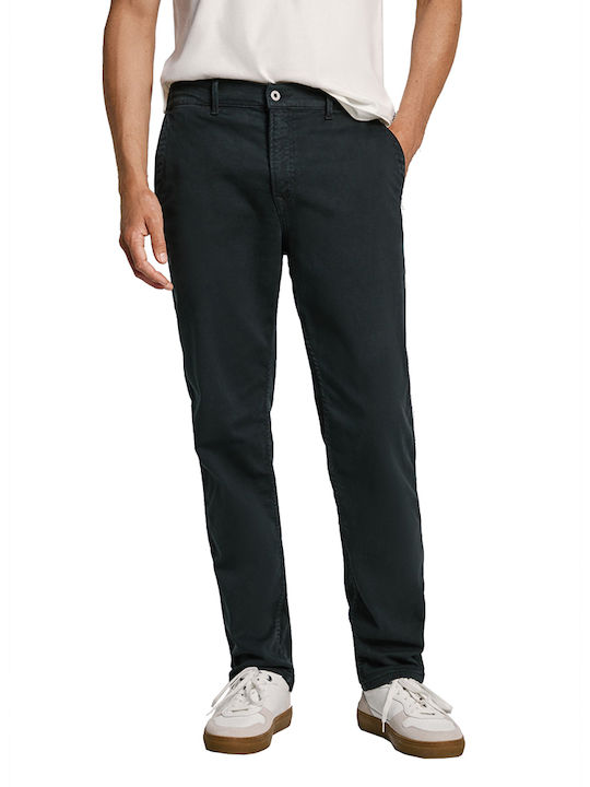 Stanley Ανδρικό Παντελόνι Τζιν Ελαστικό με Slim Tapered Εφαρμογή Μπλε