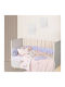 Das Home Κουβέρτα Κούνιας Ballet Love Fleece Λιλά Lilac, Pink 110x150εκ.