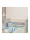 Das Home Pătură Pepinieră Swaddling pături Baby Fun Line Fleece Albastru Blue, Grey, Mint 80x110cm