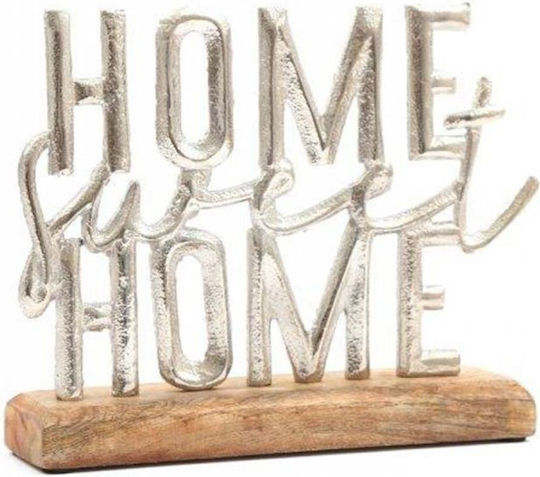 Home Sweet Home Αλουμίνιο Mango Βάση 33χ29χ5cm