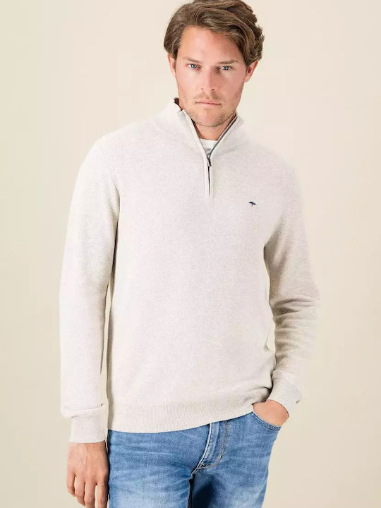 Fynch Hatton Long Sleeve Sweater Winter White