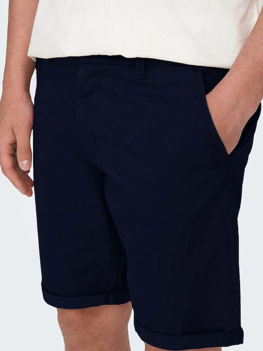 Only & Sons Herrenshorts Blue