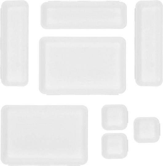 Drawer Cutlery Tray Free Composition Plastic White