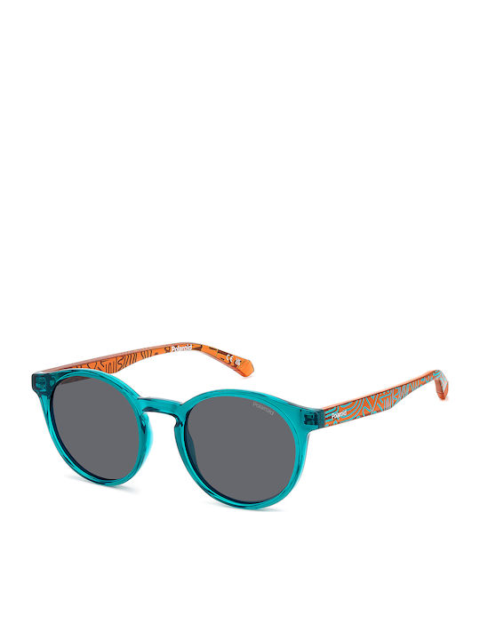 Polaroid Polarized Παιδικά Γυαλιά Ηλίου Πράσινα Polaroid Polarized Παιδικά Γυαλιά Ηλίου Πράσινα