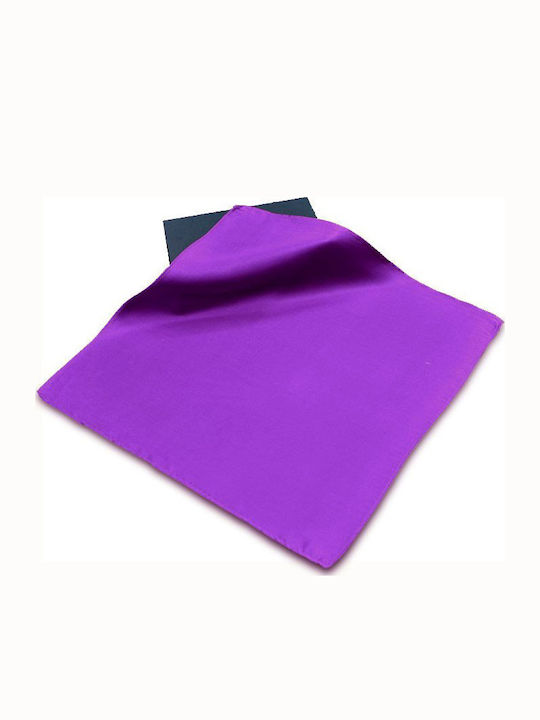 Men's Silky Handkerchief Purple