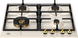 Bertazzoni Φυσικού Αερίου Μπεζ P60 4L HER AG Bertazzoni Φυσικού Αερίου Μπεζ P60 4L HER AG