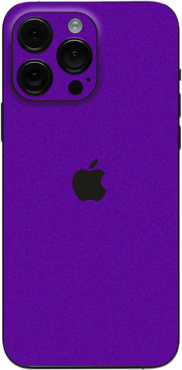 Gams Back Film Premium Vinyl Skin Back Plate for iPhone 15 Pro Max Amethyst