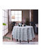 Teoran Rotunde Ferrol Hellblau 180x180cm