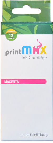 PrintMAX Συμβατό Μελάνι Εκτυπωτή InkJet Epson C13T12834012 Ματζέντα 1τμχ