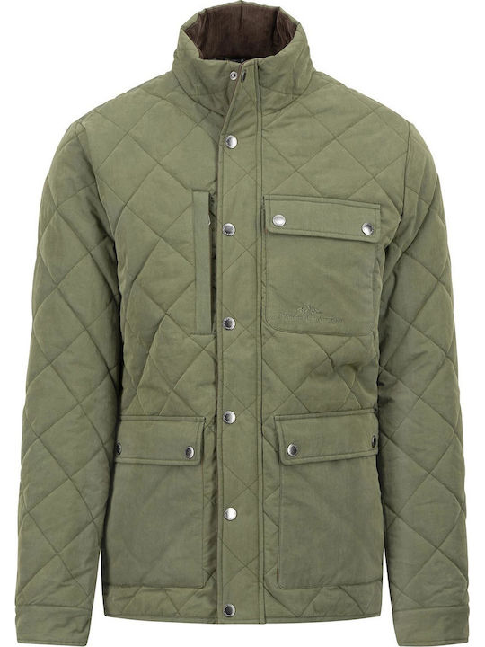 Winter Jacke Puffer Dark Khaki