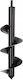 Garden Spiral Drill Zola Compatible Drill Bit Special Holes In Ground Steel 24x8 Cm