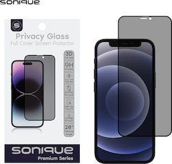 Privatsphäre Glas Sonique Premium Serie HD Vollabdeckung 9H Apple iPhone 12 Mini Schwarz Privatsphäre Glas Sonique Premium Serie HD Vollabdeckung 9H Apple iPhone 12 Mini Schwarz