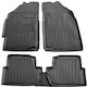 Set de covorașe auto din cauciuc tip disc pentru Chevrolet Spark M300 2009-2015