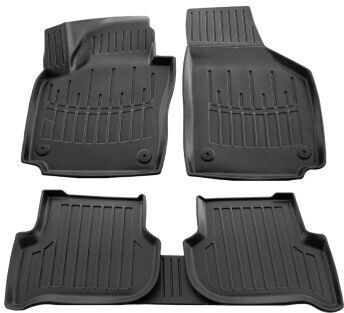 Rubber Car Mat Set Disc Type Skoda Yeti 2009-2017