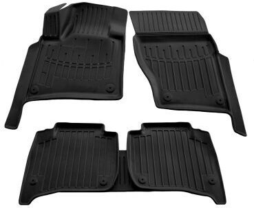 Set de covorașe auto din cauciuc tip disc pentru Volkswagen Touareg II 7P 2010-2018