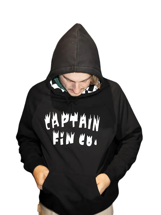 Captain Fin Black with Hood
