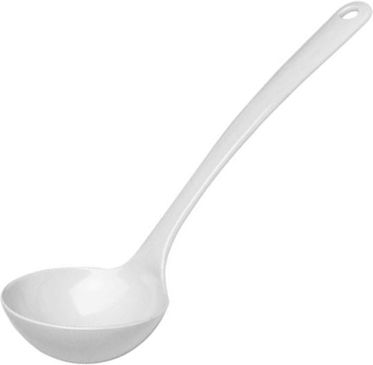 Hendi Deep Soup Spoon Plastic White 30cm