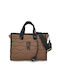 FRNC Women's Bag Shopper Brown