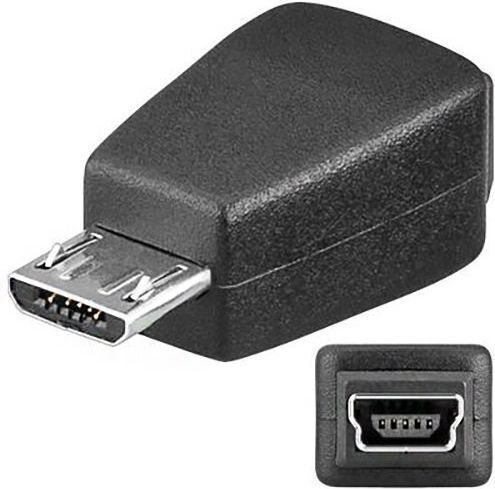 PremiumCord Μετατροπέας micro USB male σε mini USB female 1τμχ