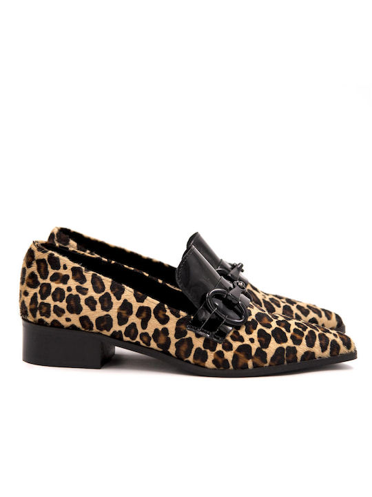 Wall Street Multicolour Heels Animal Print