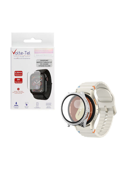 Volte-Tel Carcasă de Plastic în culoarea Argintiu pentru Samsung Watch 7 40mm