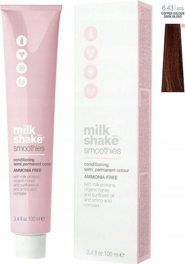 Milk Shake Haarfärbemittel Ohne Ammoniak 6,e || Natürlicher Dunkler Exotischer Blond 100ml