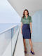Midi Skirt Blue