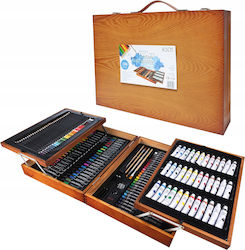 Painting Set Wooden 45x32cm 174pcs