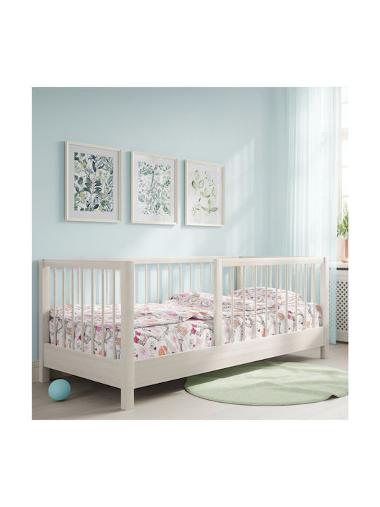 Cokitex Baby Sheets Set Crib Cotton Jungle Pink 125x175cm 3pcs