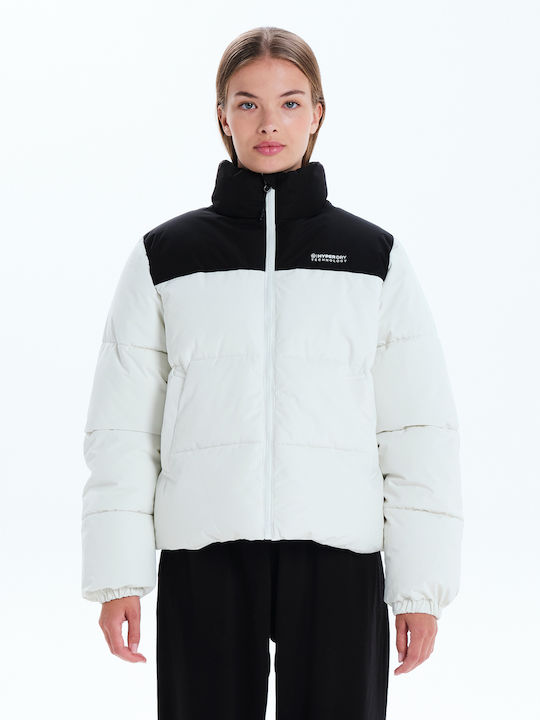 Basehit Women's Short Puffer Jacket for Spring ...