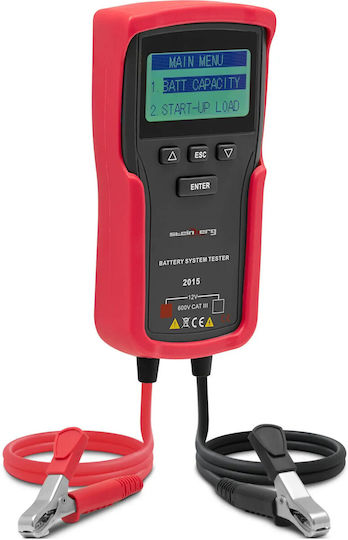 Autobatterietester Säure-Blei LCD 3-250 Ah 9-18 V