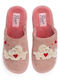 Damen Hausschuhe mit Tiermotiven Rosa