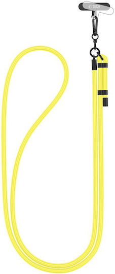 Tech-Protect Rope Crossbody Strap Nackenriemen für Handys Gelb